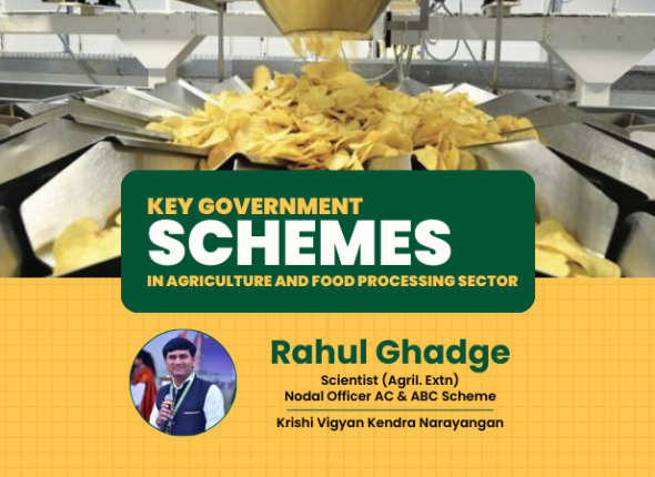Key government schemes in agriculture and food processing sector