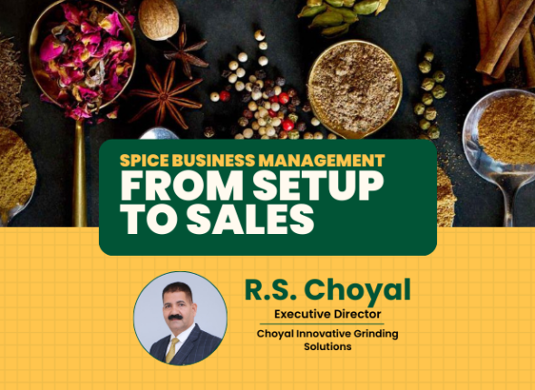 Spice business management from setup to sales